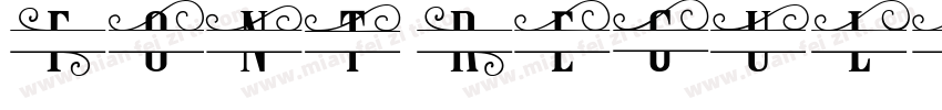 Font RegularVersion字体转换
